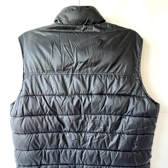 Men's Puffer Vest, G.H. Bass & Co., Black, Zip up, Fleece Lined, XL, EC! - Picture 14 of 15